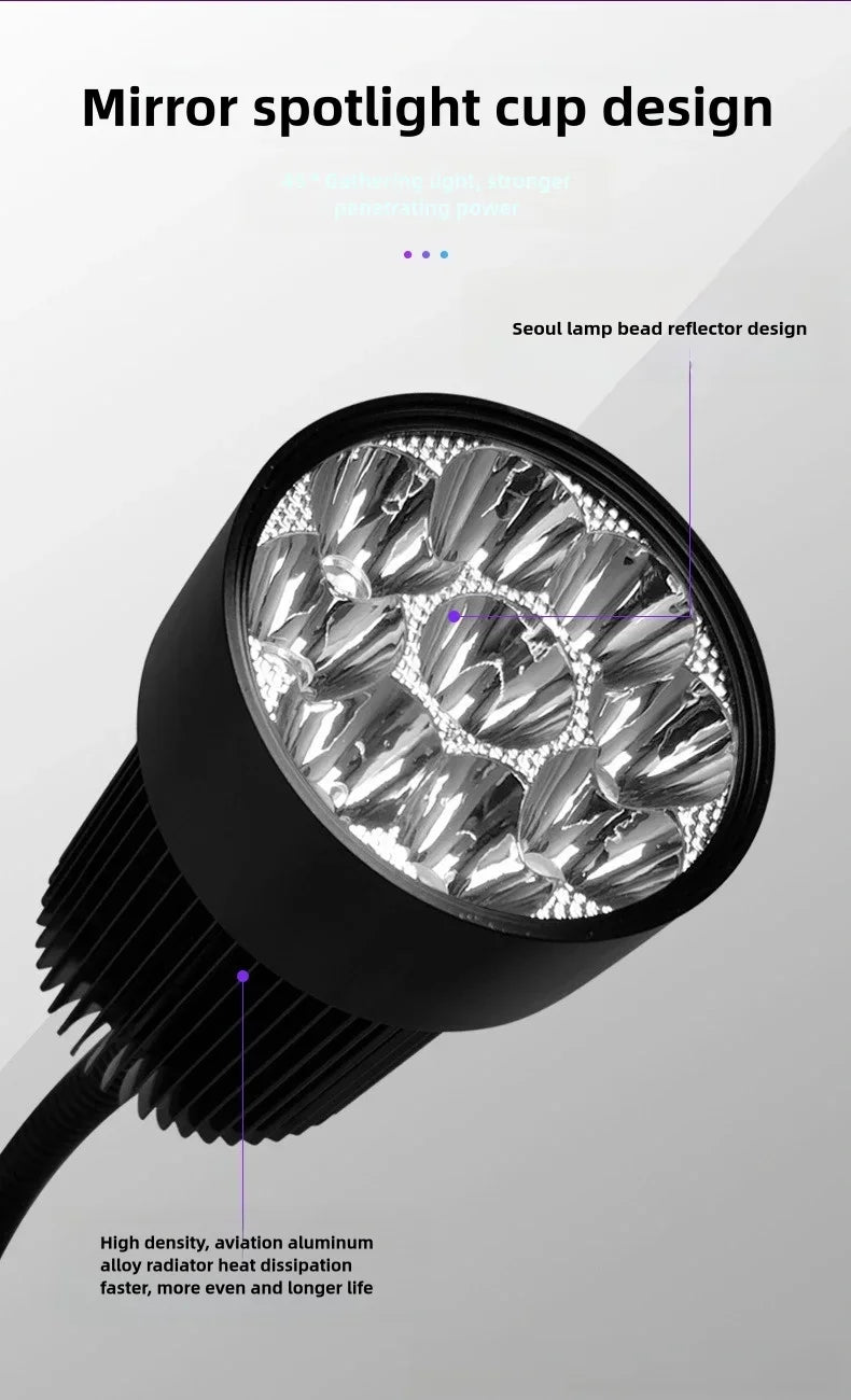 600W 405nm UV Glue Curing Lamp Adjustable