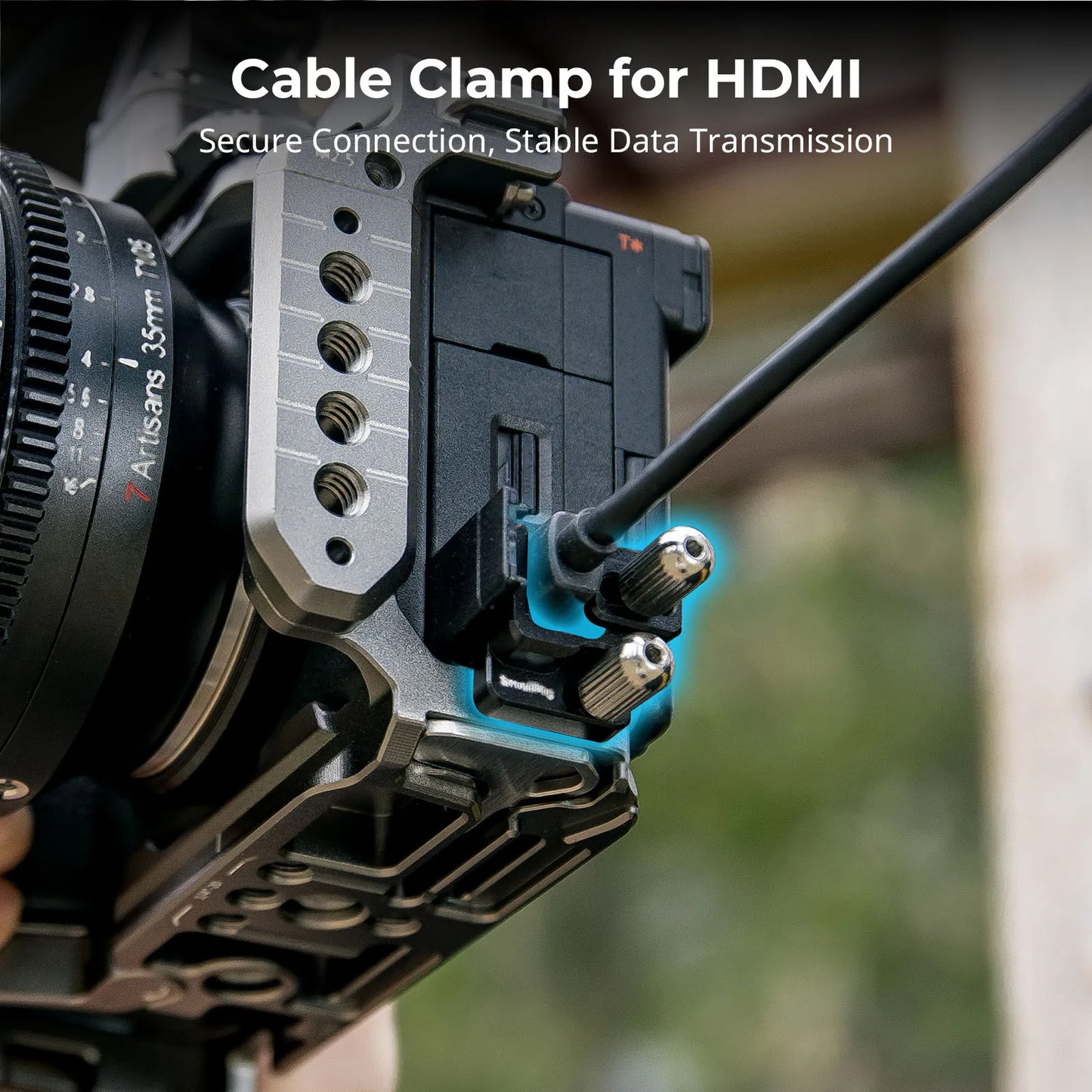 Camera Cage with Grip and Arca Plate for Sony A6700