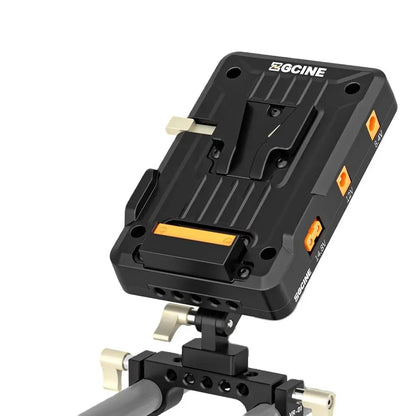 V-Lock Battery Plate PD 14.8V 15mm Rod Clamp