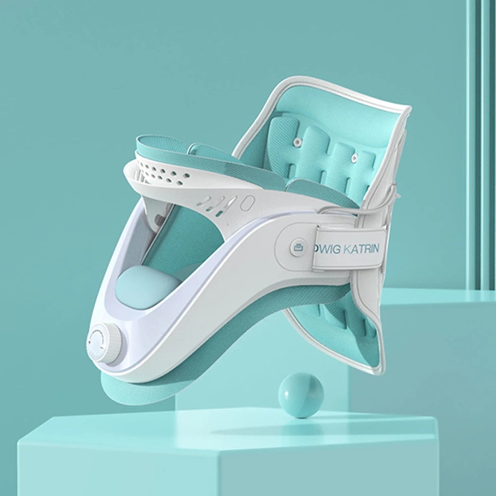 Portable Neck Traction Device for Spine Alignment and Relief