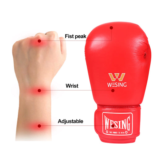 Heavy Duty Microfiber Boxing Gloves Fight Training