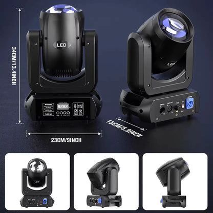 Professional 150W RGBW DJ Stage Light with 12 Channel Control