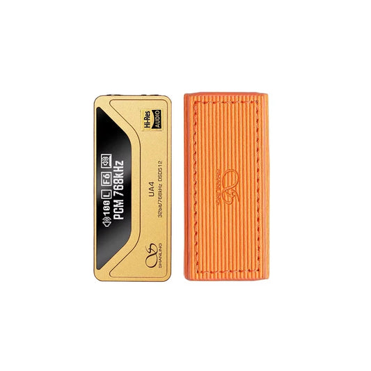 Gold Portable USB DAC AMP Headphone Amplifier Hi-Res Audio