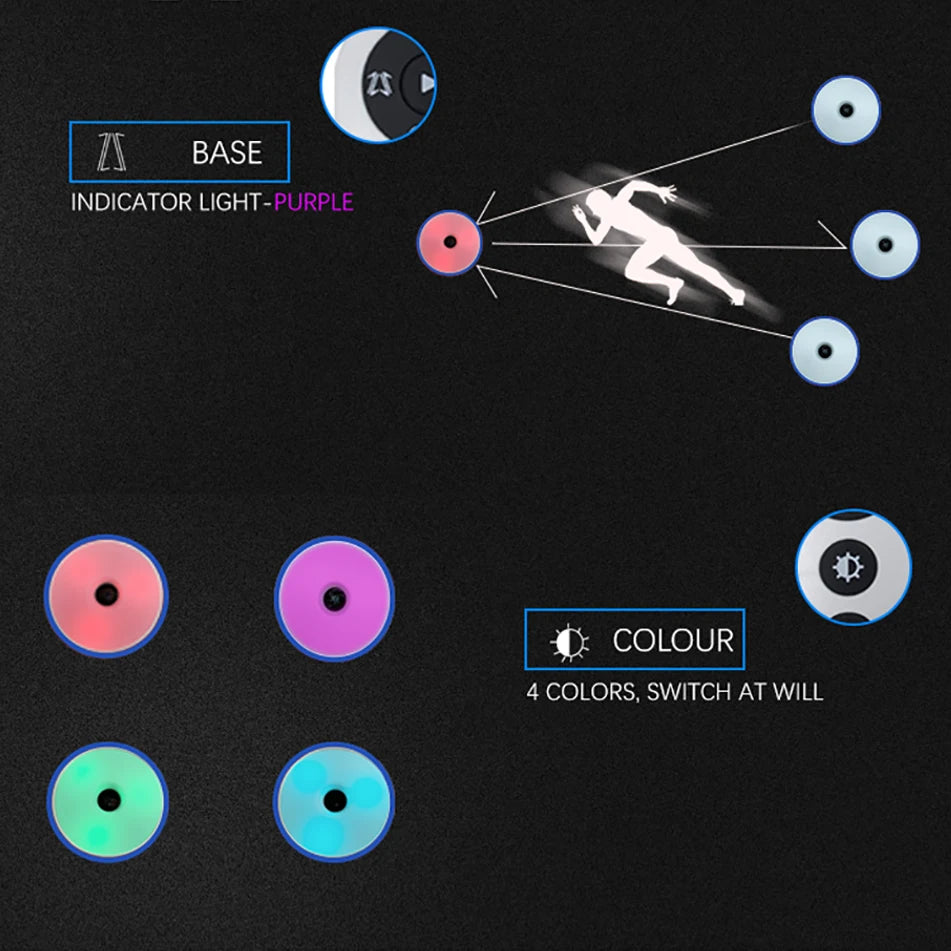 Wireless Agility Light Kit 4 Pack for Kids Exercise