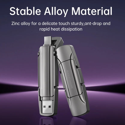 Gray 512GB USB-C 1000MB/s Solid State Pen Drive