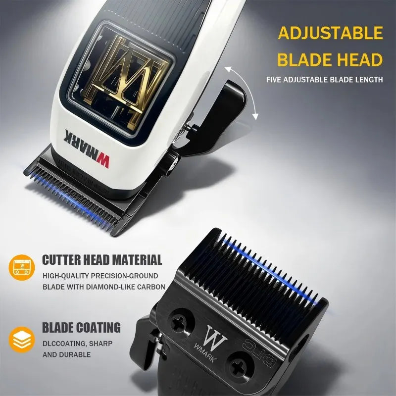 Professional Rechargeable Hair Clipper 10000 RPM Vector Motor