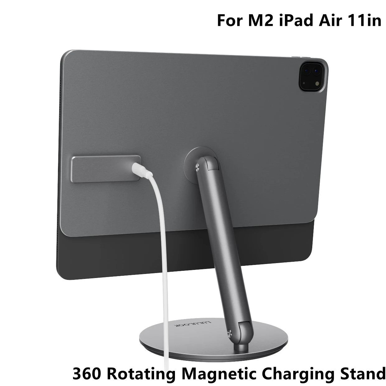 360 Rotating Magnetic Charging Stand for iPad Air 11"