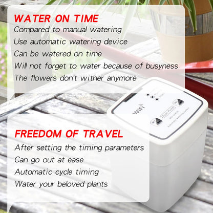 Smart WiFi Drip Irrigation System with Dual Pumps