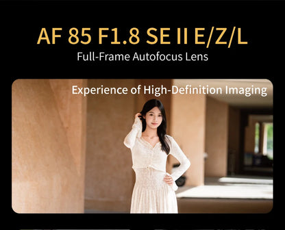 Full Frame 85mm F1.8 STM Portrait Lens Nikon Z Mount