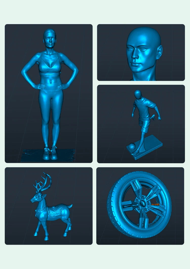 Creality High-Speed 3D Scanner 0.05mm Precision 30fps