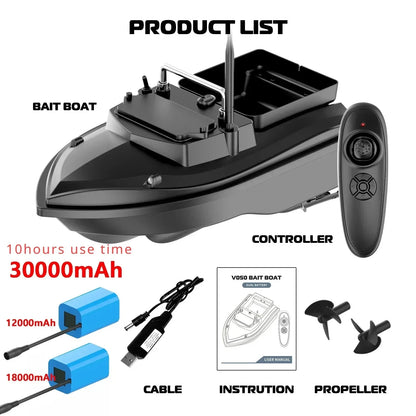 RC Fishing Bait Boat 500 Meter 10 Hour Runtime