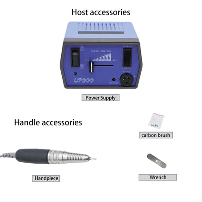 Portable Electric Nail Drill for Manicure and Pedicure