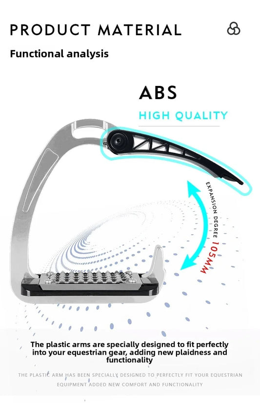 Professional Equestrian Safety Stirrups for Adults & Children