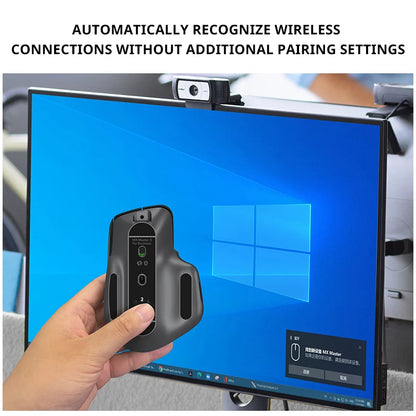 Ergonomic Wireless Mouse 8K DPI Long Battery Life