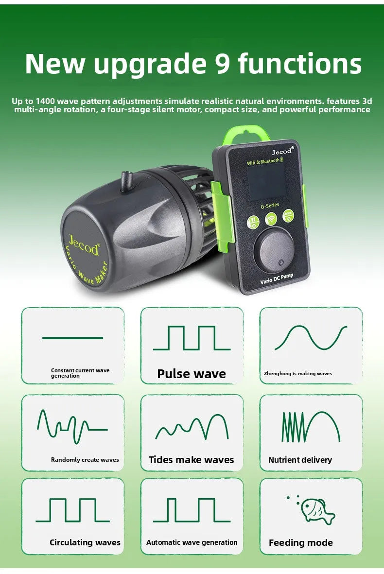Smart Aquarium Wavemaker Pump Bluetooth App GMP-10