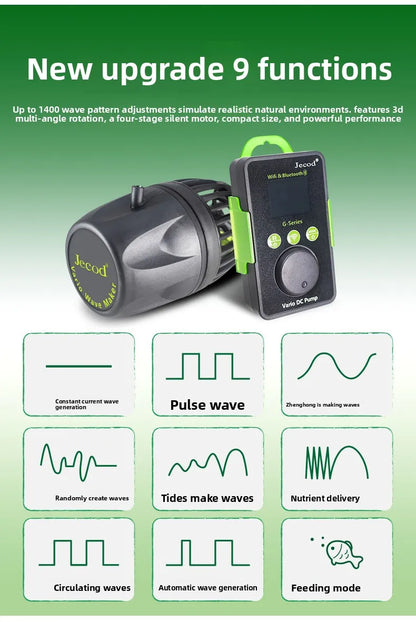 Smart Aquarium Wavemaker Pump Bluetooth App GMP-10