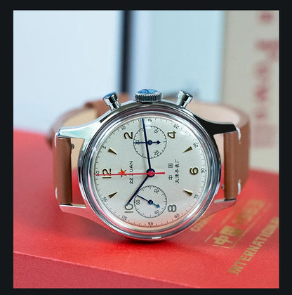 Mechanical Pilot Watch 1963 Leather Strap Edition