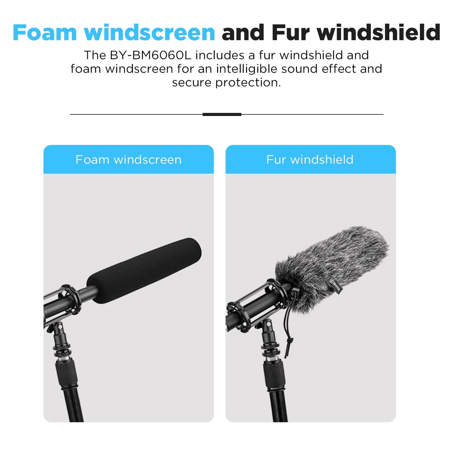 Super Cardioid Shotgun Condenser Microphone for DSLR Video