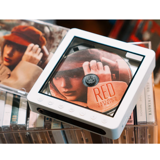 Portable Bluetooth CD Player with Dual DAC and 4.4mm