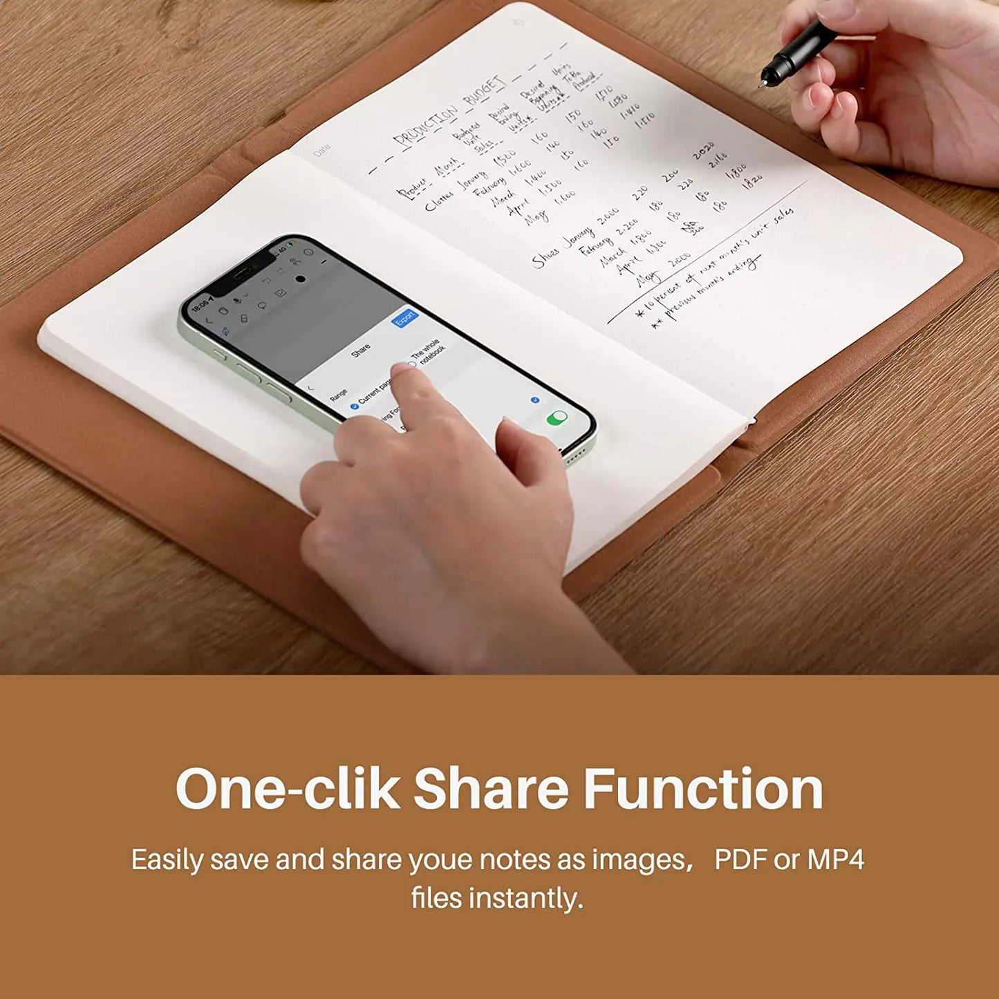 Portable Smart Graphics Notepad with Multi-Device Support
