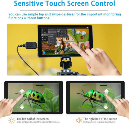 6 Inch 4K Touchscreen Field Monitor 1200nit HDR