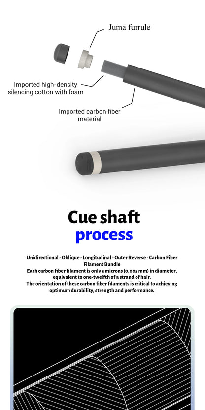 Pro 12.9mm 3-8x10 Flat Low-Deflection Shaft