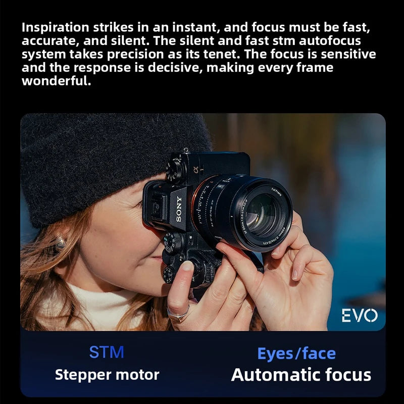 85mm F2 Full Frame Prime Lens Sony FE Mount