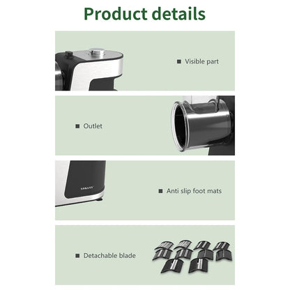 High Power Stainless Steel Multi Function Kitchen Chopper 1000W