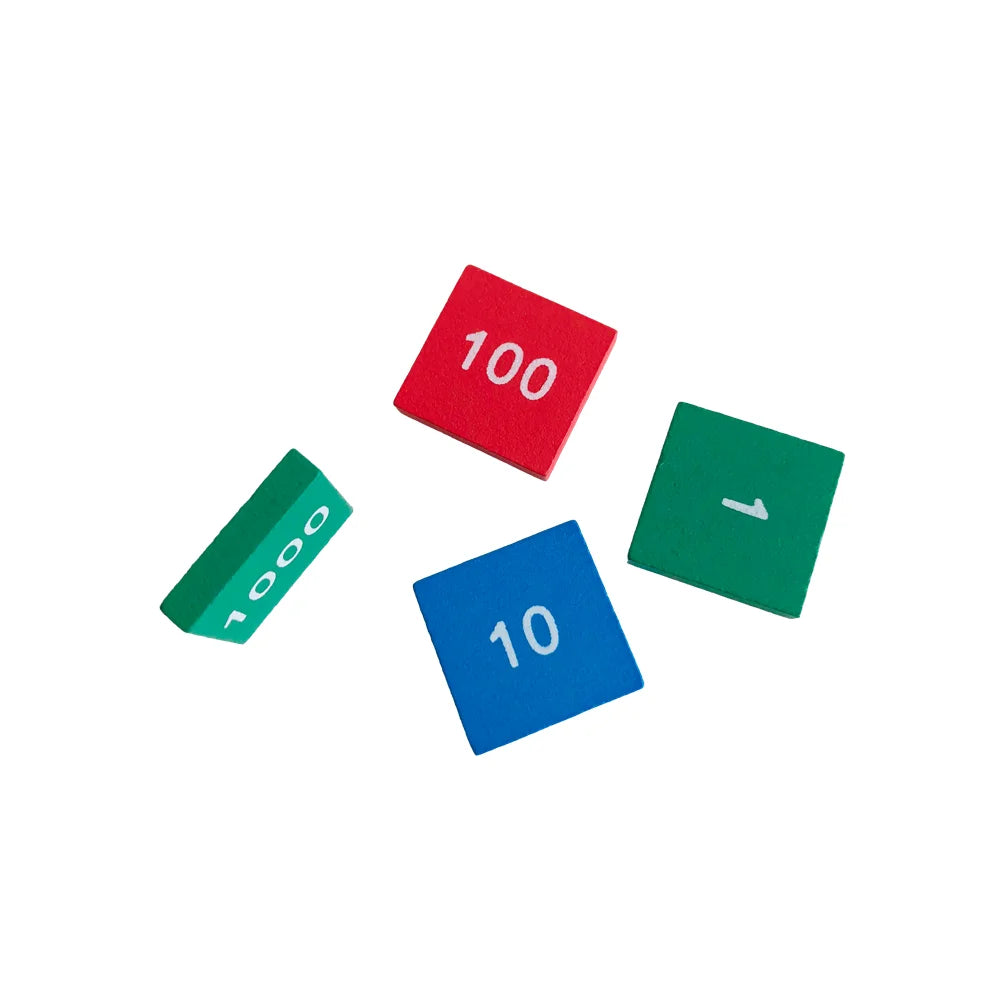 Montessori Maths Stamp Game for Multiplication & Division
