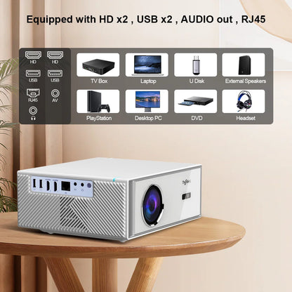 Mini 1080p WiFi Android Home Theatre Projector