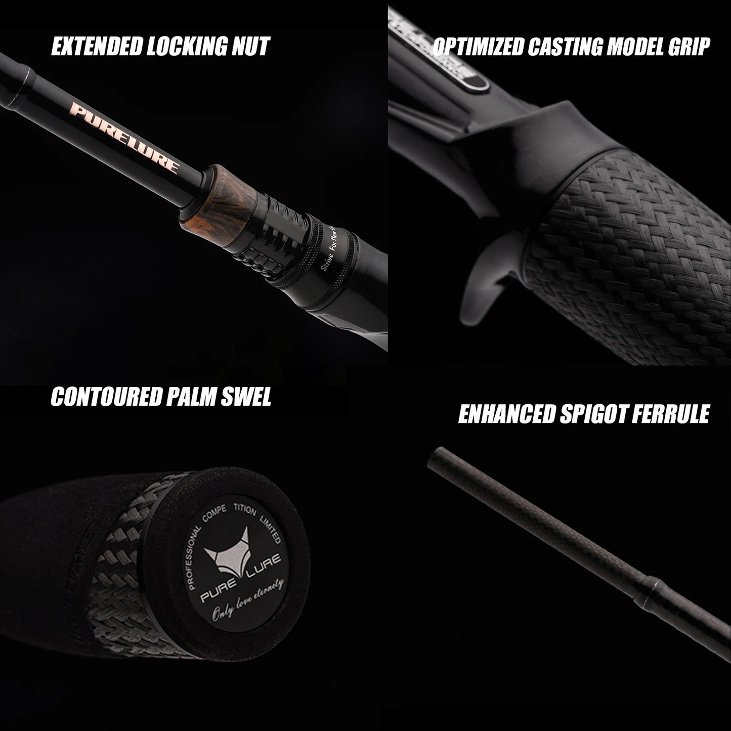 Smooth Casting Medium-Light Rod with SIC Guides