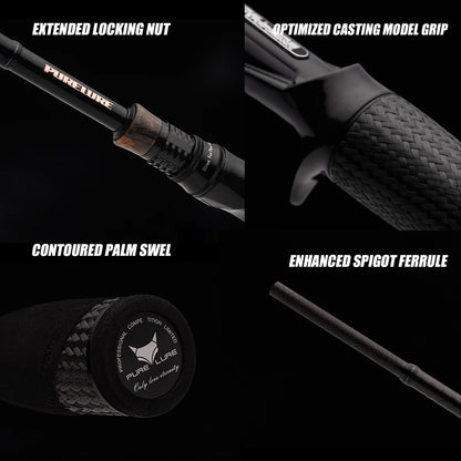 Smooth Casting Medium-Light Rod with SIC Guides