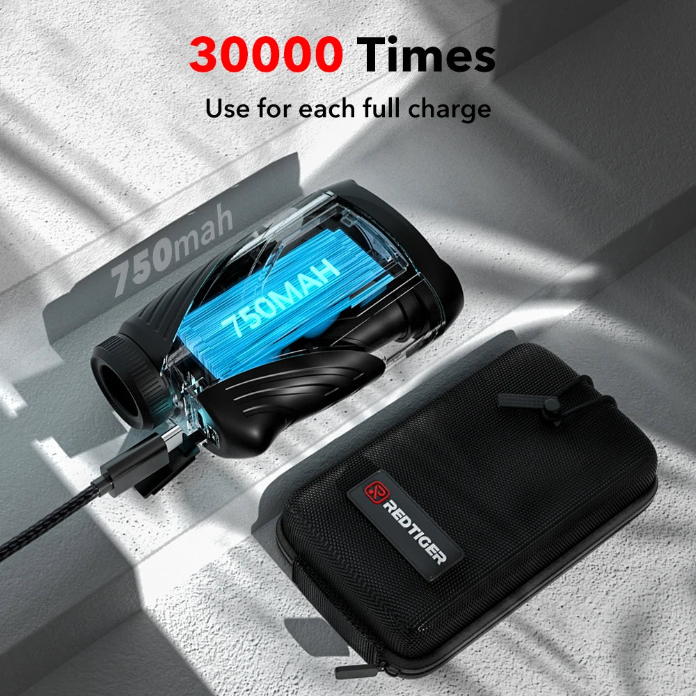 Portable Grey Laser Golf Rangefinder 1000M 7X Magnification