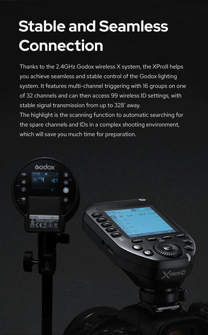 XPROII-N TTL HSS Wireless Flash Trigger Nikon