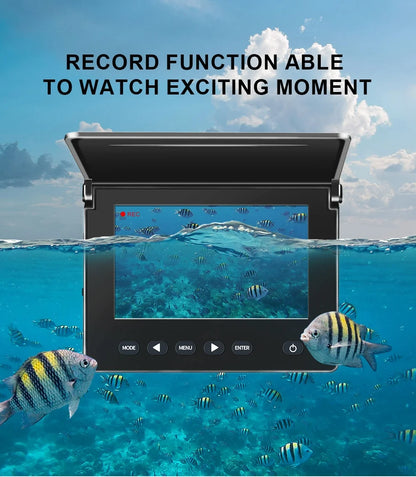 Rechargeable Underwater Inspection Camera 43 Inch Screen 20M Cable
