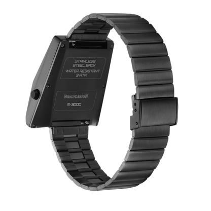 Cyberpunk OLED Digital Watch Grey Design