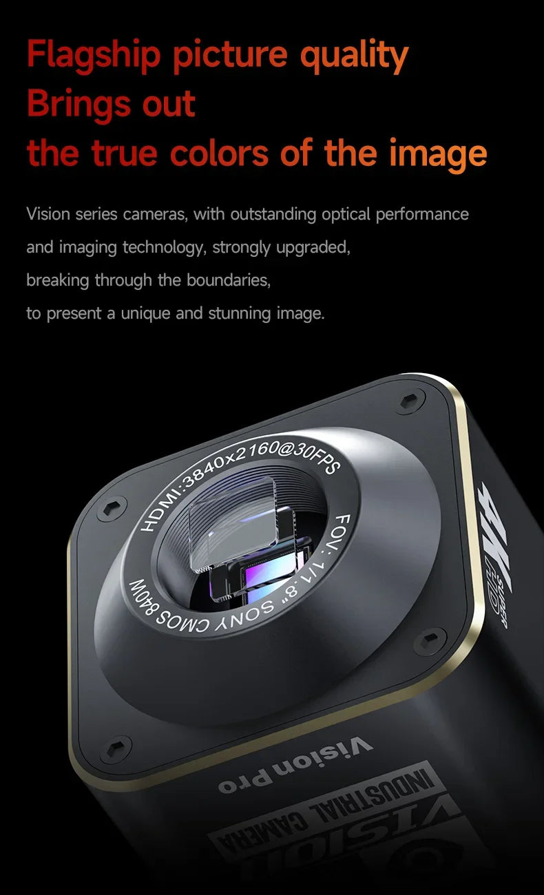 4K HD Microscope Camera for Mobile PCB Repair