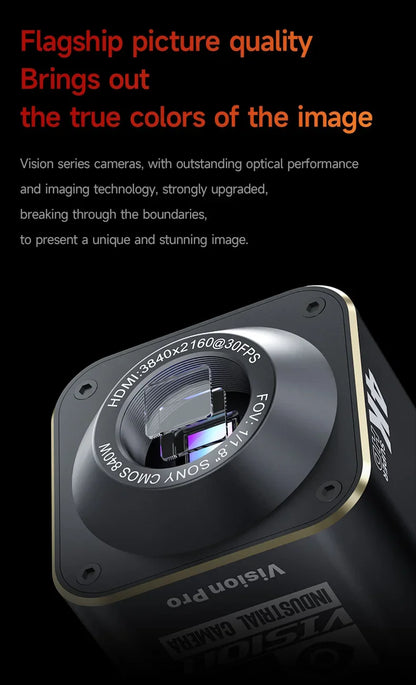 4K HD Microscope Camera for Mobile PCB Repair