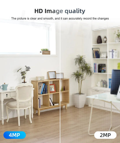 4MP 4G Wireless Outdoor Security Camera with 32GB Storage