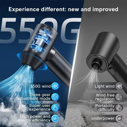 Portable 80000RPM Turbo Air Blower Brushless Motor
