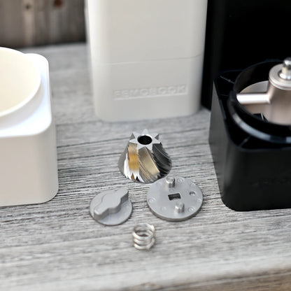 Cordless USB Coffee Grinder Magnetic Burr Black