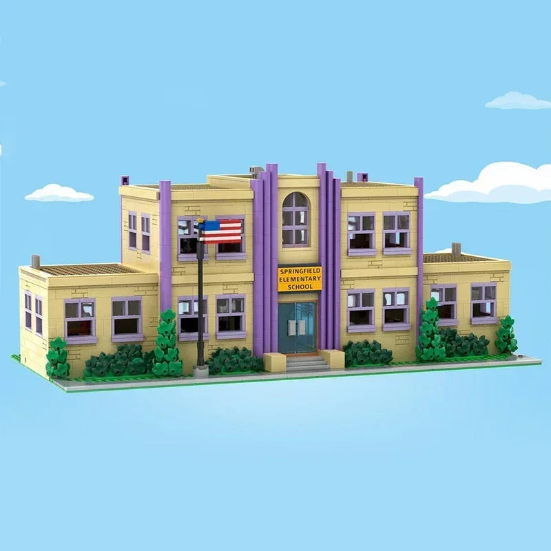 Large Modular Architecture Model Building Brick Toy Set
