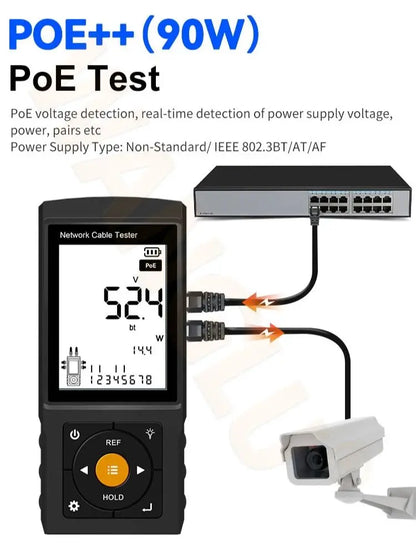 3 Inch Rechargeable Network Cable Tester Line Tracer