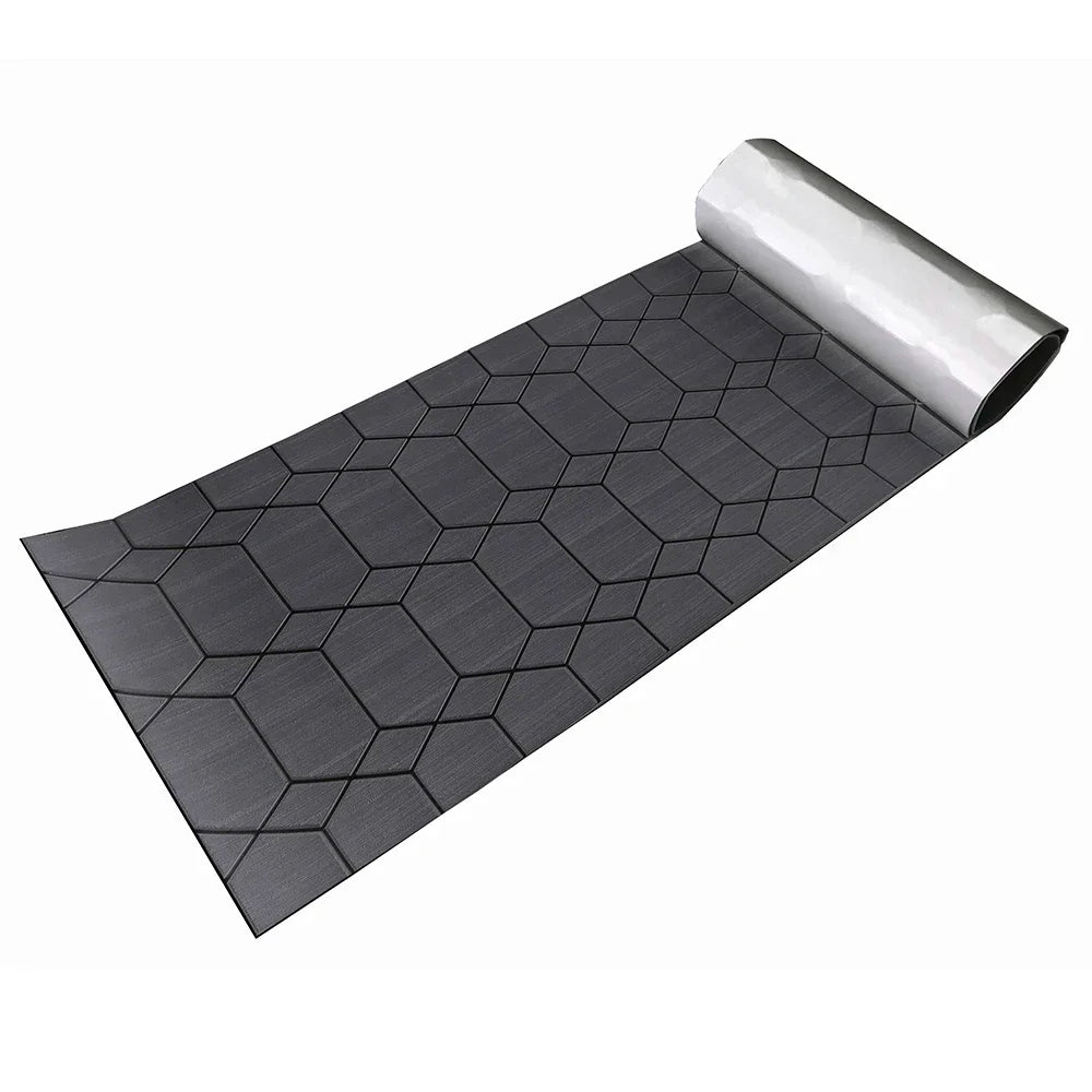 Large Black Grey Heavy Duty EVA Foam Hexagon Pattern