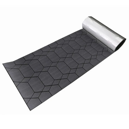 Large Black Grey Heavy Duty EVA Foam Hexagon Pattern