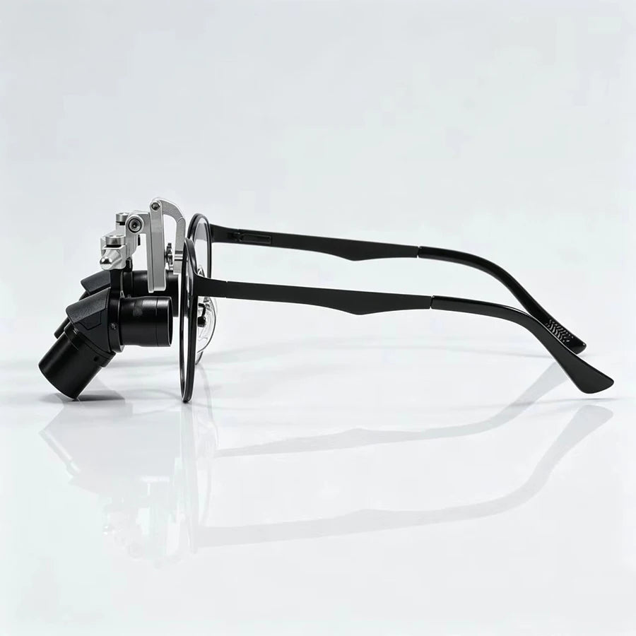 6X Head Mounted Binocular Magnifying Glass Black