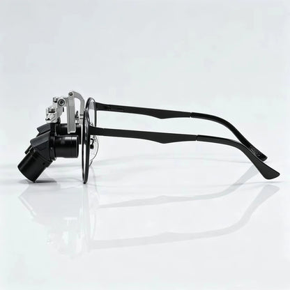 5X Dental Binocular Magnifier with Metal Frame Black