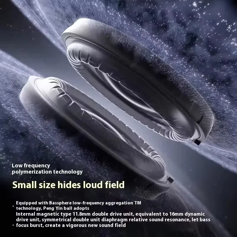 Wireless Gaming Earbuds Black for Laptop & PC