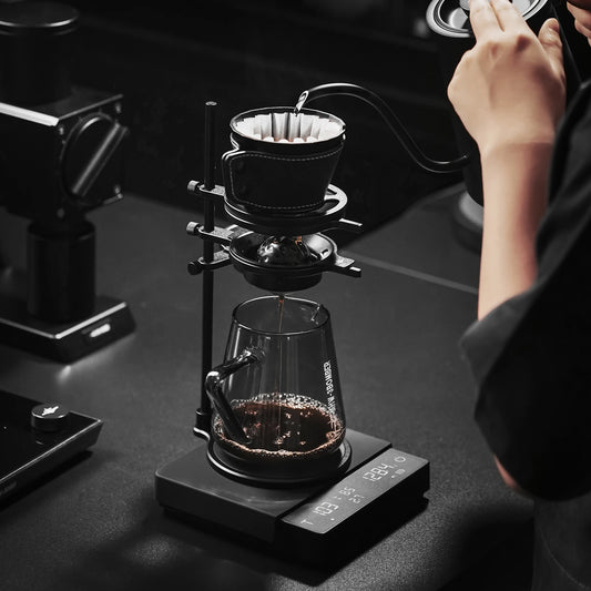 Digital Coffee Scale High Precision Flow Rate Timer Rechargeable