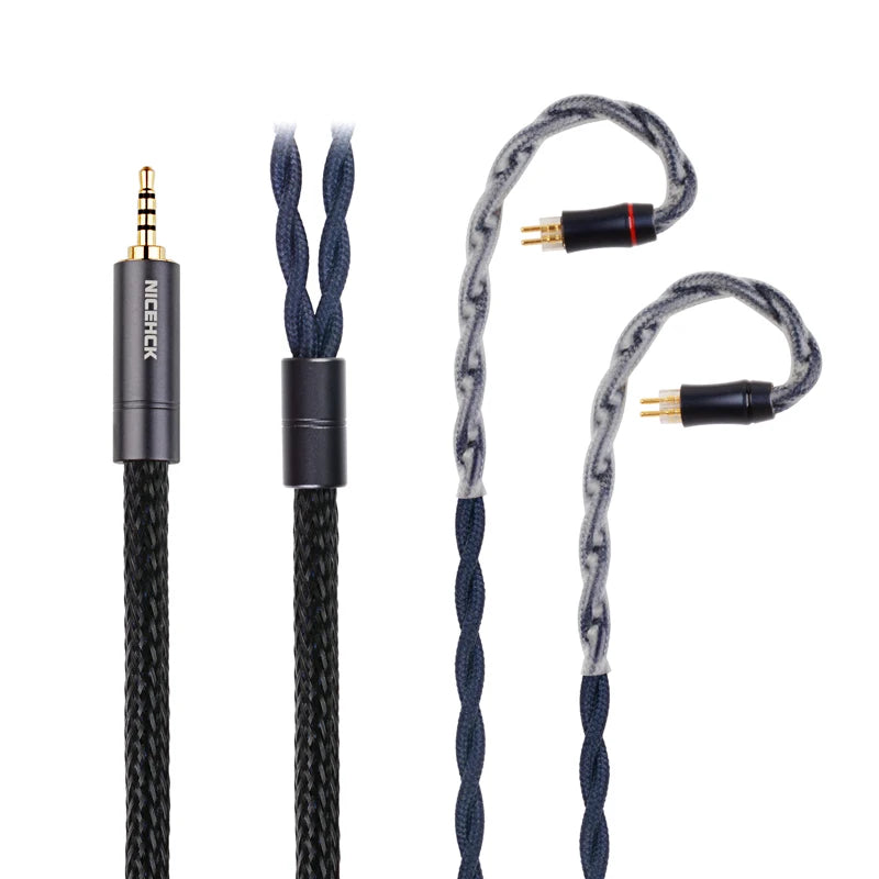 7N OCC Audiophile Earphone Cable MMCX 2-Pin 2.5mm